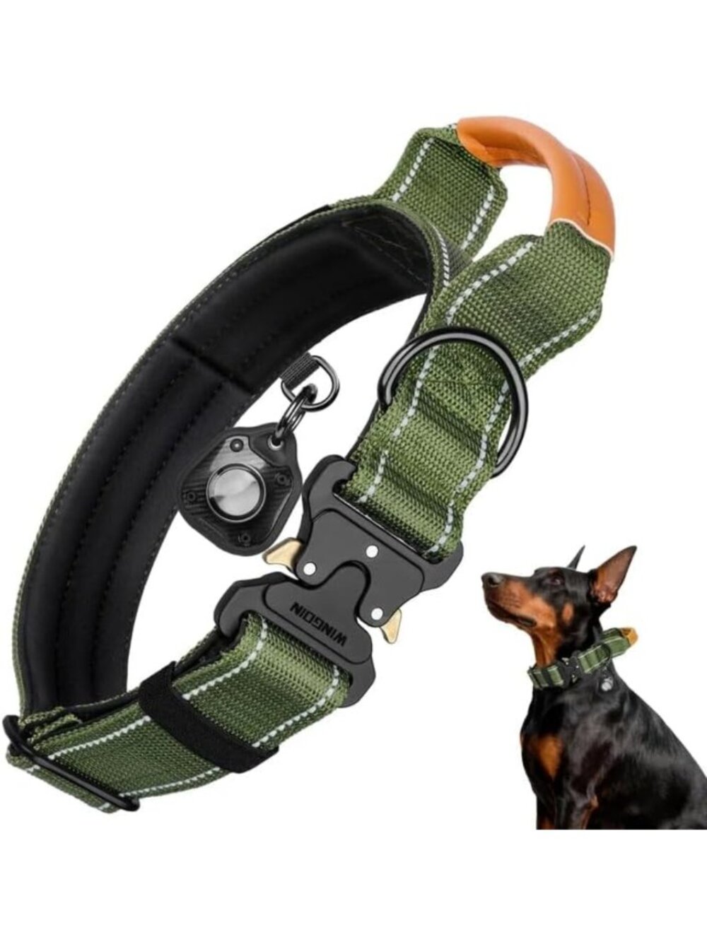Dog Collar for Large Dogs, Heavy Duty Tactical Dog Collars